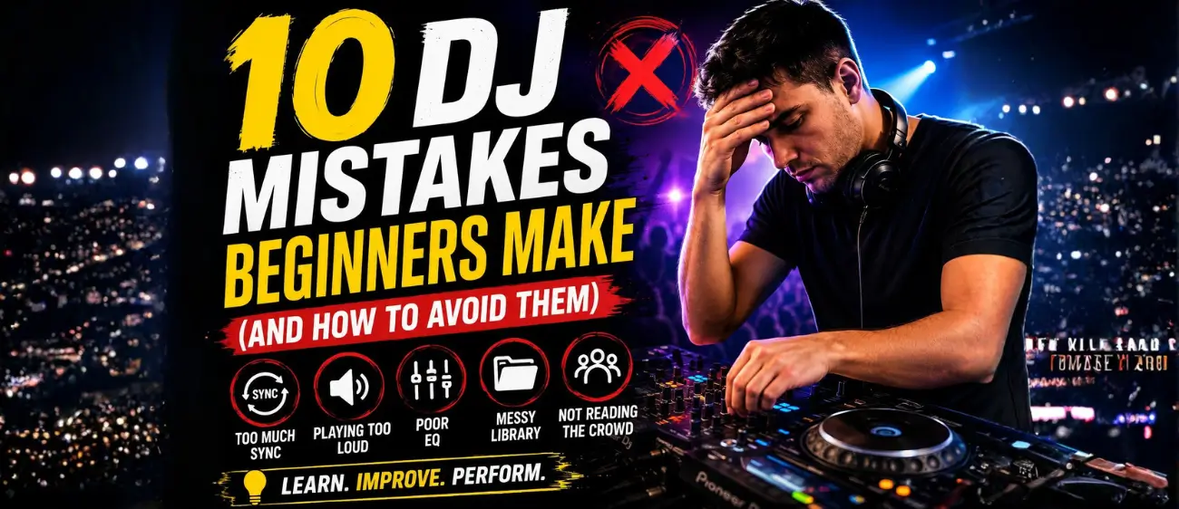 10 DJ Mistakes Beginners Make (And How to Avoid Them)