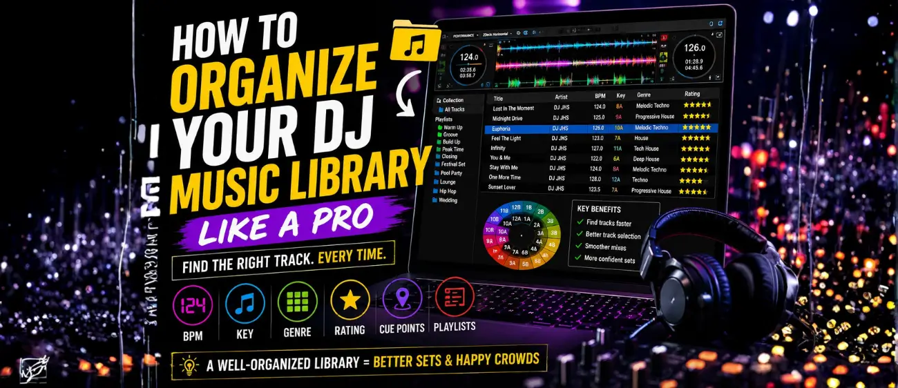 How to Organize Your DJ Music Library Like a Pro
